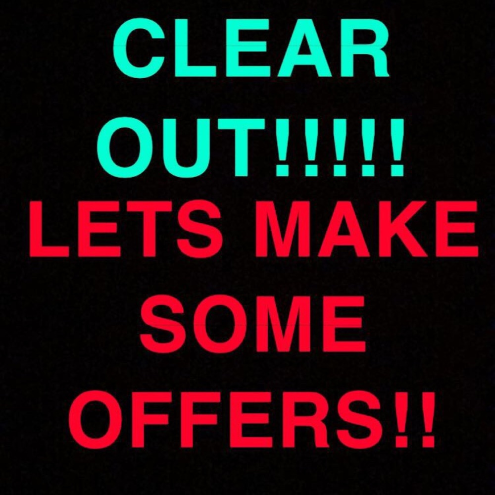 CLOSET CLEAR OUT